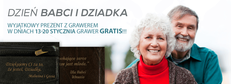 Dzień Babci / Dziadka - grawer GRATIS