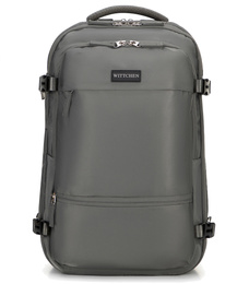 Poszerzany plecak wielofunkcyjny do samolotu  WITTCHEN 56-3S-016-01 szary poszerzany