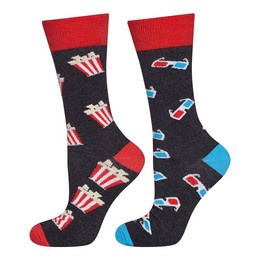 Skarpety męskie 40-45 SOXO nie do pary - Kino 3D