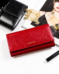 Portfel damski PETERSON RFID PL-403 czerwony