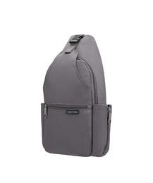 Puccini PM9018-4B Plecak Z Jedną Szelką, szary (sling bag, nerka, crossbody)