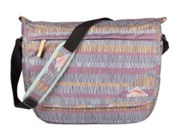 Torba na laptopa HIGH SIERRA X51*009 szara w kolorowe zygzaki