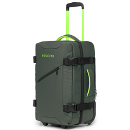 Mała walizka / plecak PUCCINI Colorado EM50249C-5D zielona