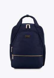 Plecak do samolotu / bagaż podręczny z nylonu WITTCHEN 29-3P-201-90 granatowy