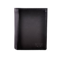 Klasyczny portfel męski LOL czarny matowy