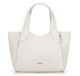 Torebka damska kuferek WITTCHEN 100-4Y-438-0 kremowa