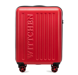 Mała walizka WITTCHEN 56-3A-501-35 czerwona, tłoczone logo -35% outlet nr 30