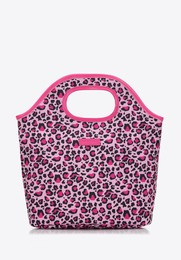Torba na lunch Wittchen 56-3-019-X34 różowo-czarna