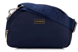 Torebka listonoszka damska z nylonu WITTCHEN 29-4P-204-90 granatowa