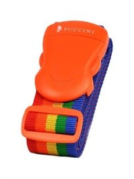 Pas zabezpieczający bagaż PUCCINI PYF-20805 tęczowy