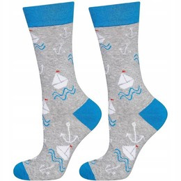 Skarpety męskie 40-45 SOXO - Żaglówka