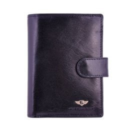 Portfel męski PETERSON 324-Z-RFID-2-1-1-T czarny - kominek