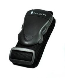 Pas zabezpieczający bagaż PUCCINI PYF-20805 czarny
