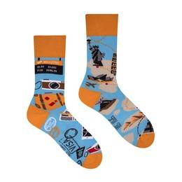 Kolorowe Skarpetki unisex - Dla Podróżnika