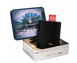 Portfel męski PETERSON 363-2-1-1 czarny