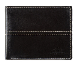 Portfel męski WITTCHEN 14-1-116-L1 czarny -15% OUTLET nr 116 skórzany z ochroną RFID
