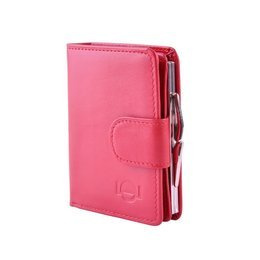 Klasyczny portfel damski LOL czerwony