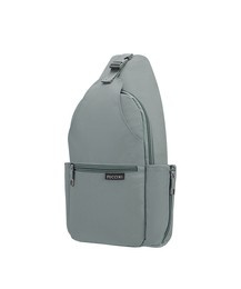 Puccini PM9018-5 Plecak Z Jedną Szelką, zielony (sling bag, nerka, crossbody)