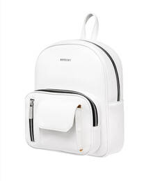 Plecak / Torebka damska z kieszeniami PUCCINI BML035P-0 biała