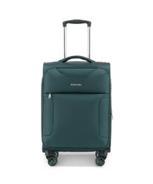 Mała walizka PUCCINI EM-50950C 5 ciemnozielona