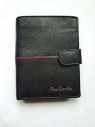 Portfel męski PIERRE CARDIN SAHARA TILAK 326A black+red - 40% outlet nr 567