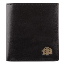 Portfel męski WITTCHEN 10-1-065 czarny z kominkiem