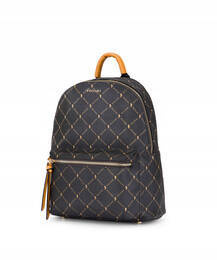 Plecak / Torebka damska Puccini Monogram BLXP0047P-2 brązowy