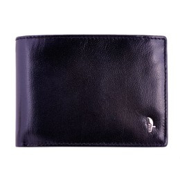 Portfel męski PUCCINI PL-20438 czarny - 40% outlet nr 576 ze względu na wykonane już tłoczenie