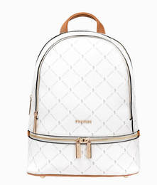 Plecak / Torebka damska Puccini Monogram BLXP0010P-0 biały