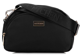 Torebka listonoszka damska z nylonu WITTCHEN 29-4P-204-10 czarna