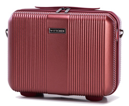 Kuferek kosmetyczka WITTCHEN 56-3P-904-36 burgund