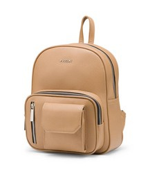 Plecak / Torebka damska z kieszeniami PUCCINI BML035P-2B odcień brązu