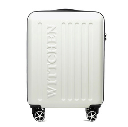 Mała walizka WITTCHEN 56-3A-501-89 biała, tłoczone logo