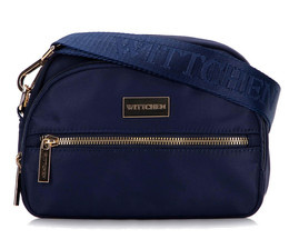 Torebka listonoszka damska z nylonu WITTCHEN 29-4P-203-90 granatowa
