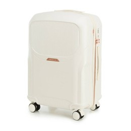 Średnia walizka WITTCHEN 56-3P-132 kremowa