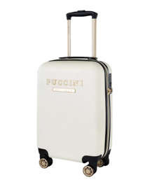 Mała walizka PUCCINI ABS017C 0 Los Angeles biała