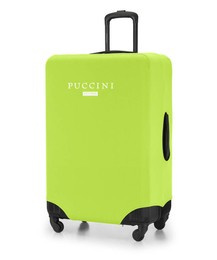 Pokrowiec na dużą walizkę PUCCINI PBA 6F limonkowy