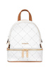 Mini Plecak / Torebka damska Puccini Monogram BLXP0043P-0 biały