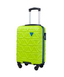 Mała walizka PUCCINI ABS018 C California limonkowa