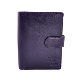 Portfel męski MARCO PM326P granatowy -50% ze względu na wykonany grawer outlet nr 518