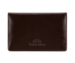 Etui na wizytówki WITTCHEN 21-2-052 ciemny brąz