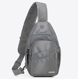 Plecak Wittchen 29-3P-001-01 szary na jedno ramię