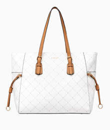 Torebka damska shopperka Puccini BLXP0002D-0  biała