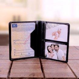 Etui na dokumenty czarne