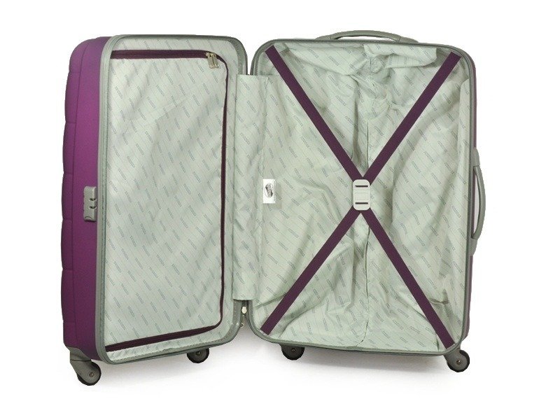 Duża walizka AMERICAN TOURISTER 62A*003 fioletowa