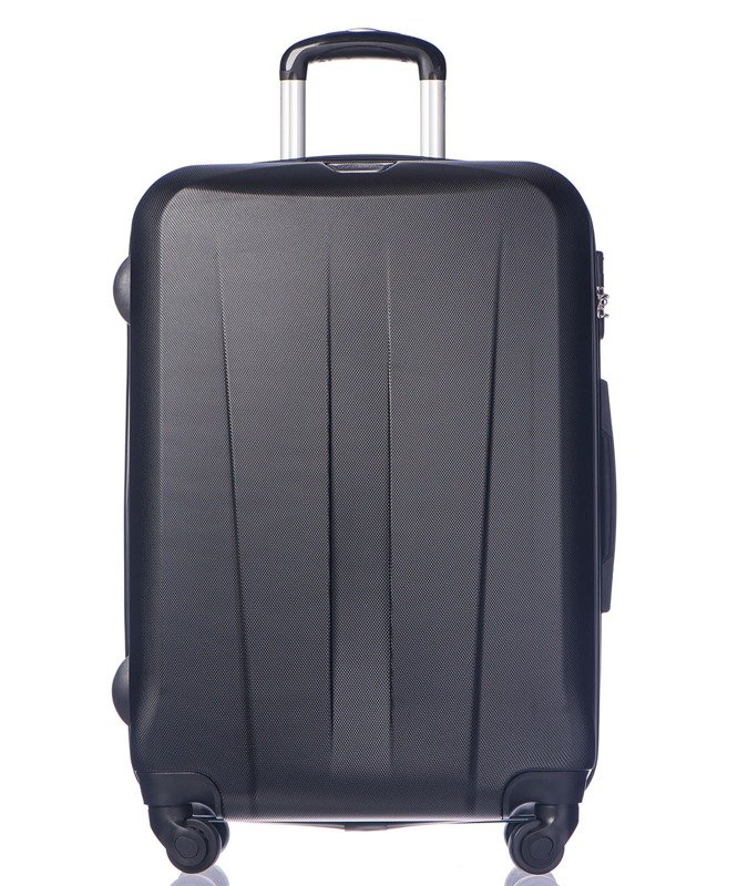 Duża walizka PUCCINI ABS03A 1 Paris czarna