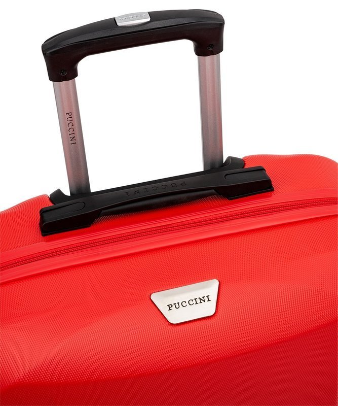 Duża walizka PUCCINI ABS03A 3 Paris czerwona