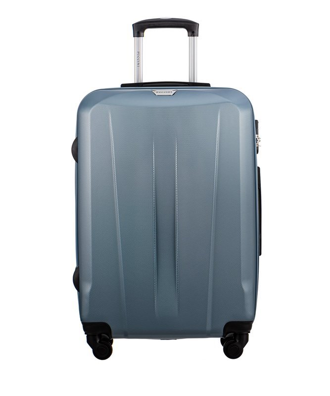 Duża walizka PUCCINI ABS03A 7 Paris niebieska