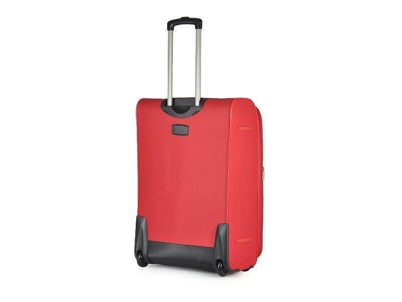 Duża walizka PUCCINI EM-50307 Camerino czerwona