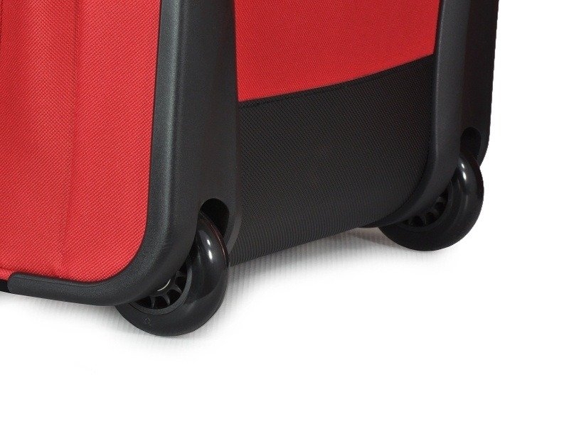 Duża walizka PUCCINI EM-50307 Camerino czerwona